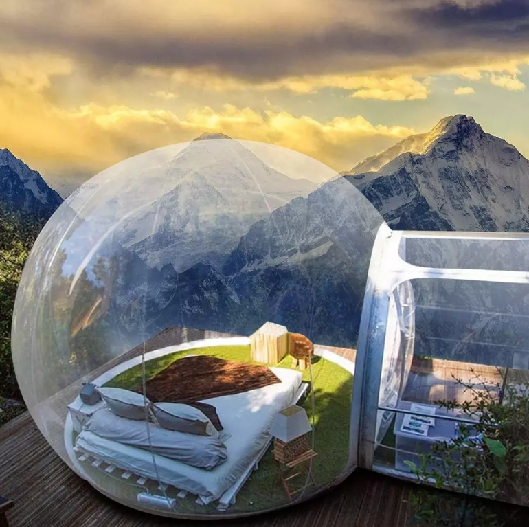 Thumbnail: New Inflatable Transparent Bubble Dome