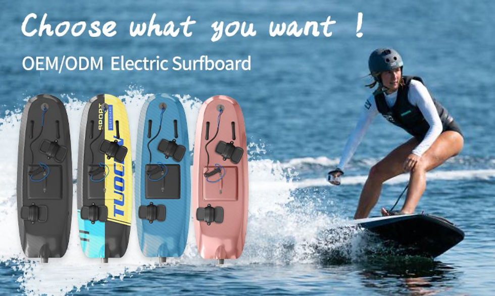 Thumbnail: 10000W Carbon Fibre 52kmph Electric Aquatic Board