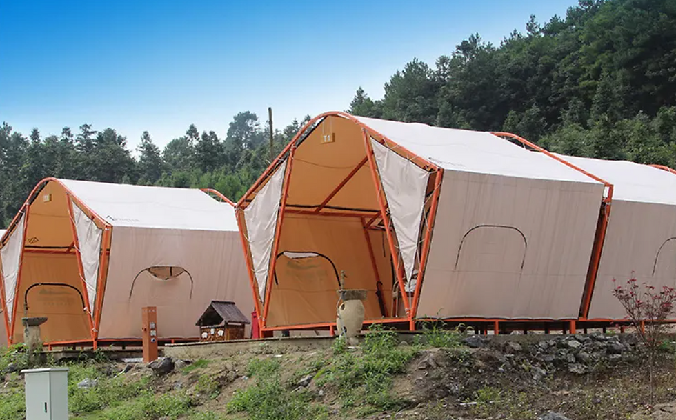 Thumbnail: Luxury Marquee 4 Season Glamp Tent