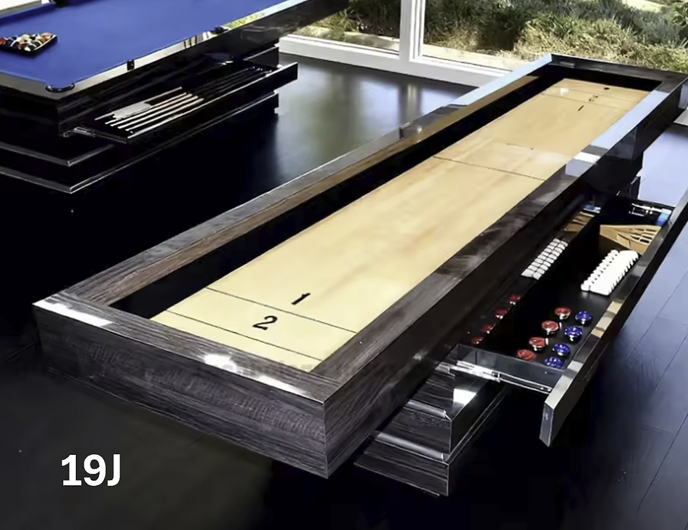 Thumbnail: Custom SB19 Shuffleboard Tables