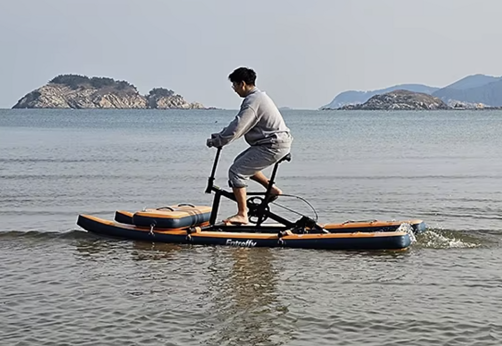Thumbnail: Inflatable Peddle Bike
