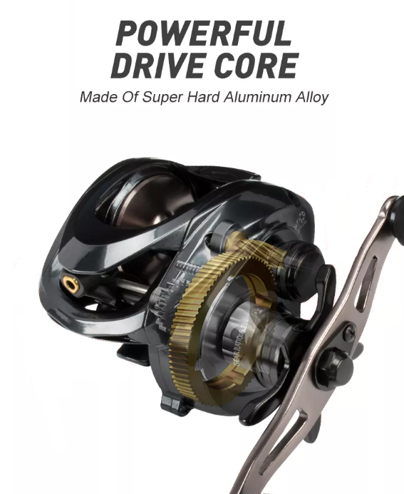 Thumbnail: 2023 Southpaw 10+1BB 6.3:1 High Quality Casting Fishing Reel