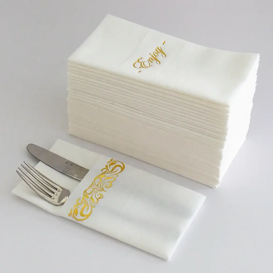 Thumbnail: Airlaid Cutlery Napkins