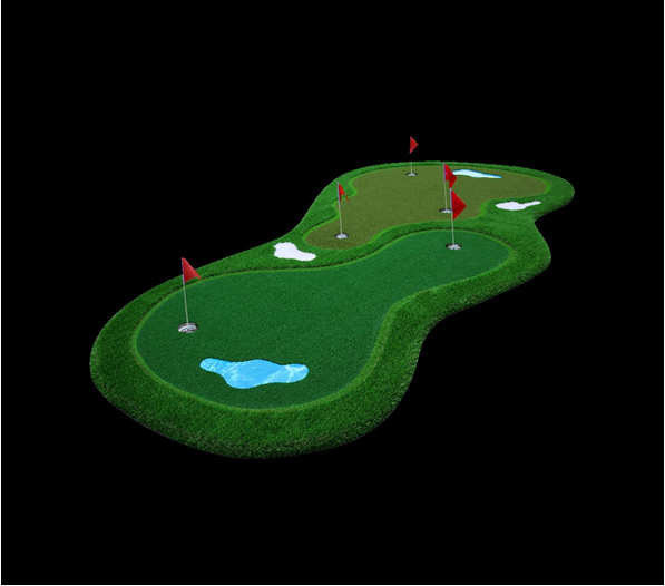 Thumbnail: High Grade 4 x 2m Multi Speed Golf Putting Green