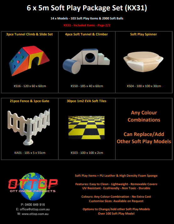 Thumbnail: 6 x 5m Soft Play Package Set