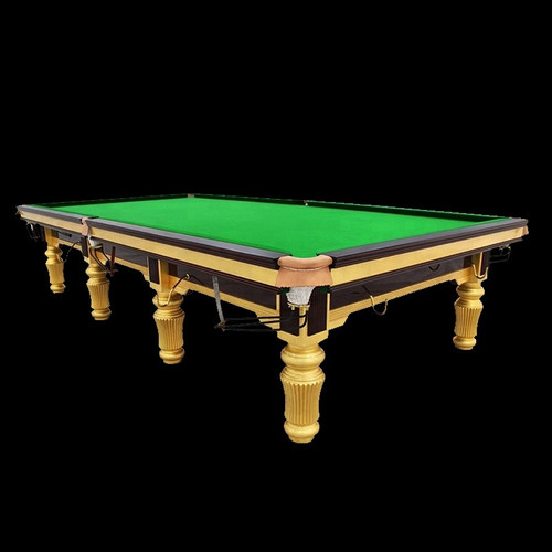 NEW 12FT OAK WOOD SLATE SNOOKER TABLE & ACCESSORIES OTTop