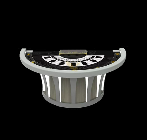 New Semicircular LED Casino Table | OTTop