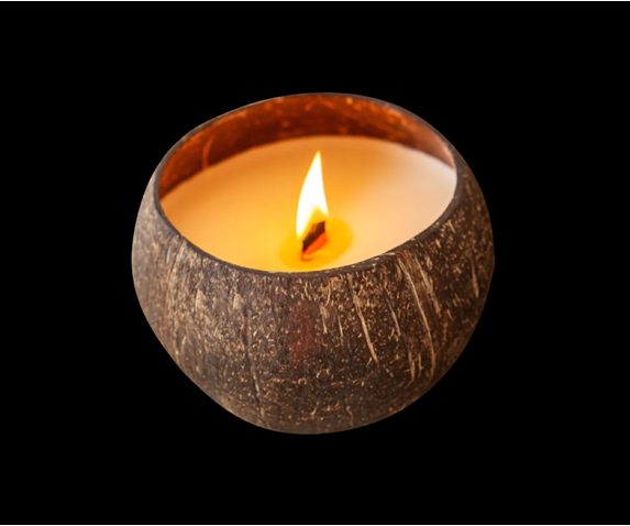Gift - Coconut Shell Scented Candles