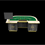 Thumbnail: 7 Player 1 Dealer Baccarat Table