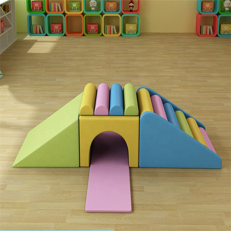 Thumbnail: 4 Pce Soft Play Roller Climb & Tunnel Set