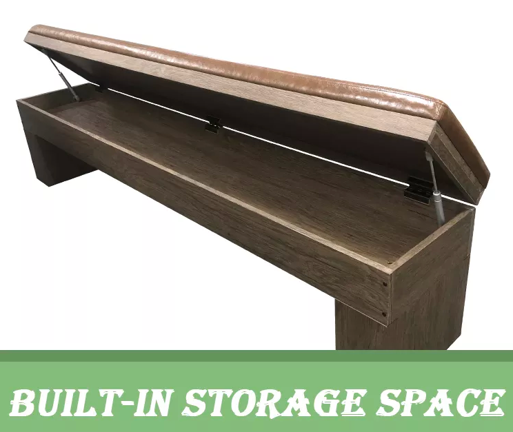 Thumbnail: New 7ft Pool & Tennis Combo With Dining Top & Seat Storage