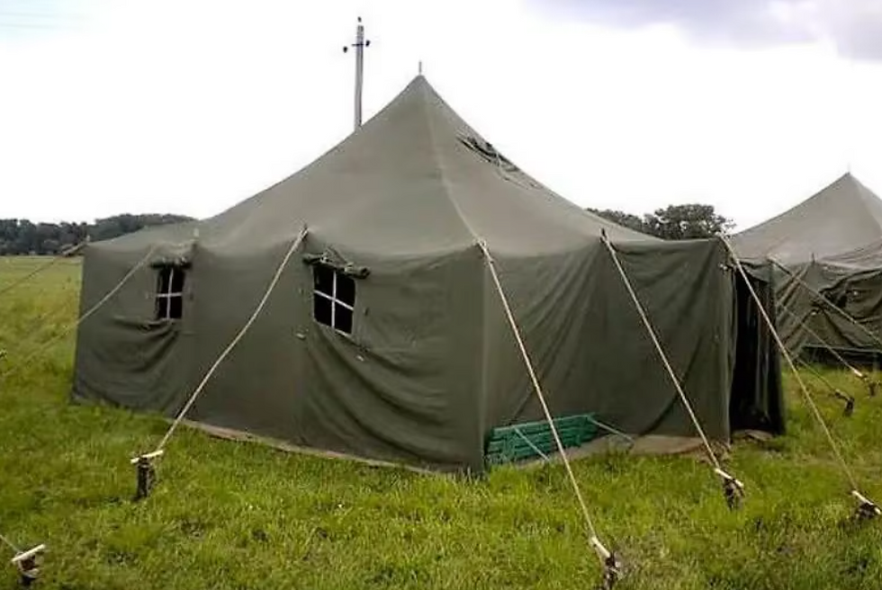 Thumbnail: Classic Military Tent 4.8 x 4.8m