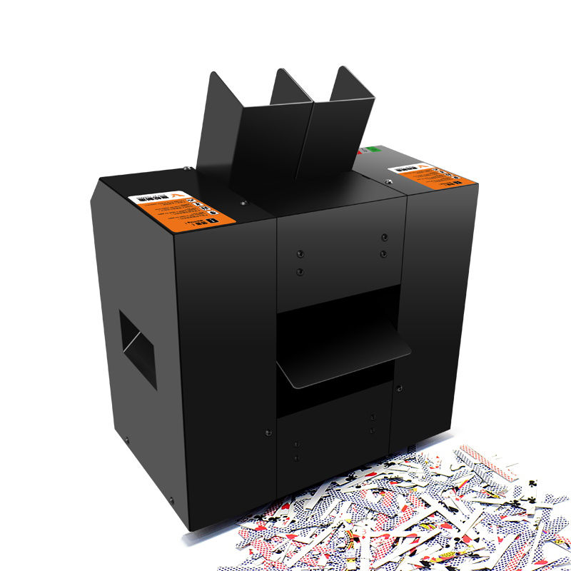 Thumbnail: AUTOMATIC 16 DECK CARD CRUSHER WITH STEEL BLADE