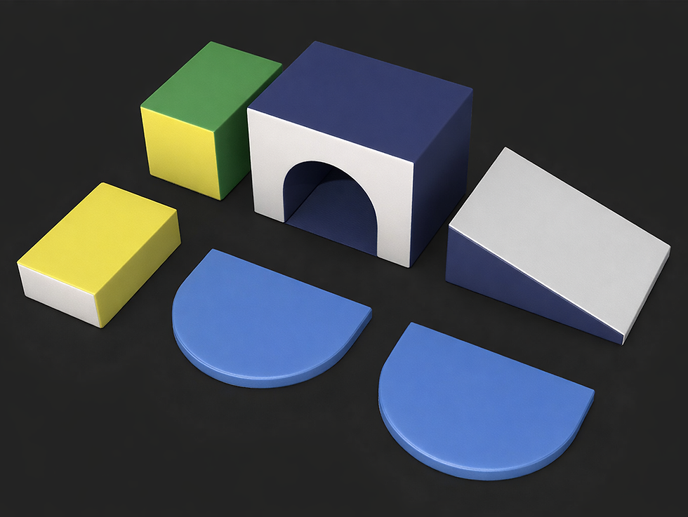 Thumbnail: 6pce Soft Play Set