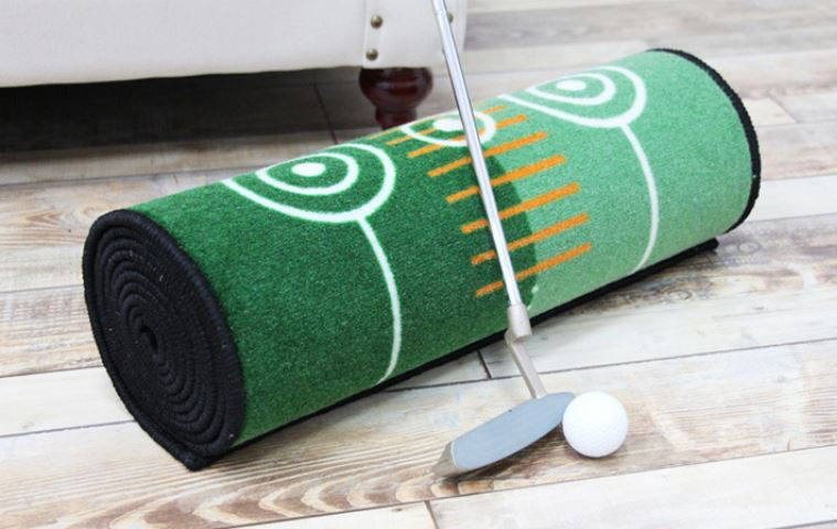 Thumbnail: 2 x Indoor Two-Way Golf Putting Mats