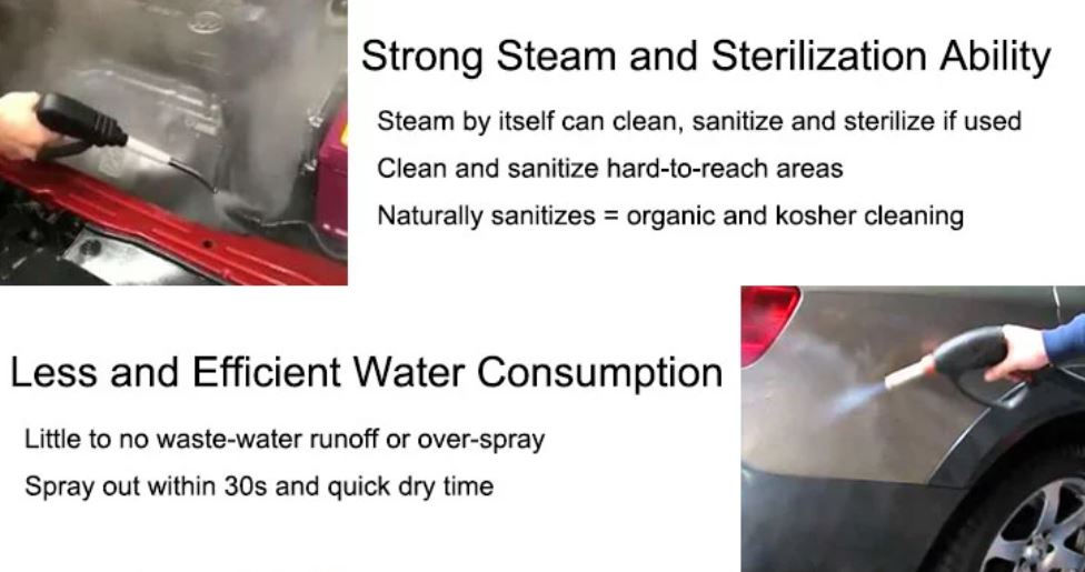 Thumbnail: MOBILE PORTABLE HIGH PRESSURE STEAM JET CAR WASH