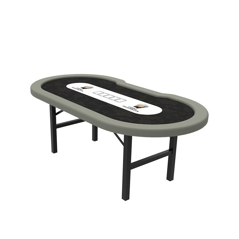 Thumbnail: NEW 2.4M CASINO STANDARD FOLDABLE TEXAS POKER TABLE