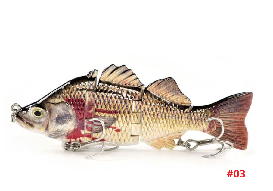 Thumbnail: NEW 6 PCE SET - HIGH QUALITY 3D BIONIC FISHING LURES