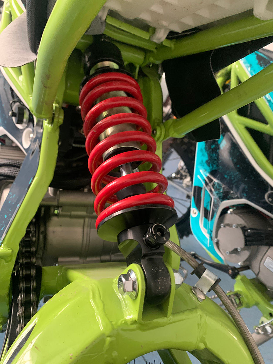 Thumbnail: NEW ELECTRIC 12KW 100KMPH PIT DIRT TRAIL BIKE