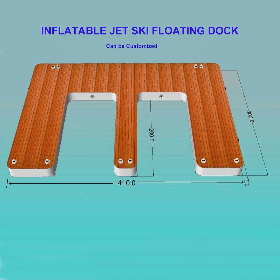 Thumbnail: Portable Custom Boat Inflatable Water Platforms
