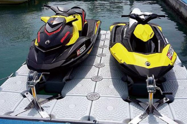 Thumbnail: Half-Cube & Slider Drive-On Dock For Medium Size Vessels