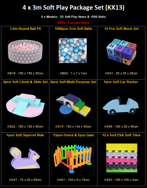 Thumbnail: 4 x 3m Soft Play Package