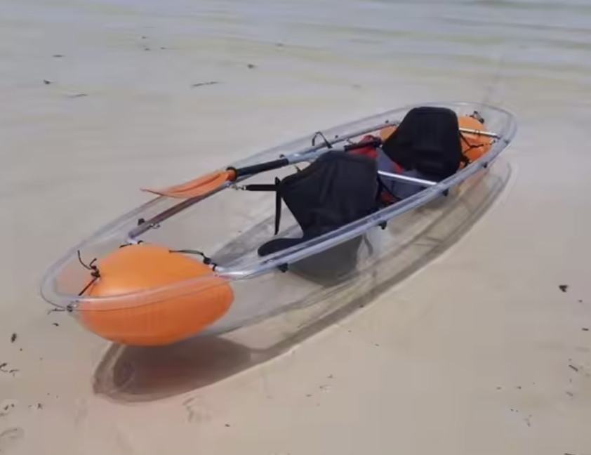 Thumbnail: 2 Seat Transparent Canoe