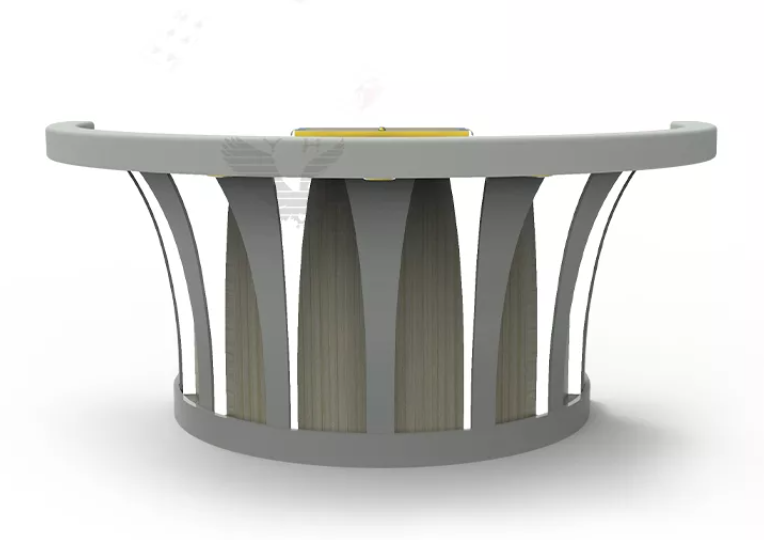 Thumbnail: New Semicircular LED Casino Table