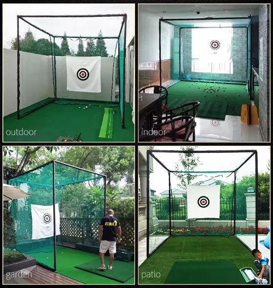 Thumbnail: Heavy Duty 3m Golf Training Cage Practice Net