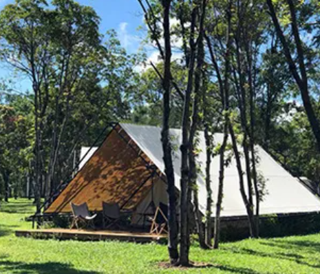 Thumbnail: New Glamping Canopy & Tent Combo