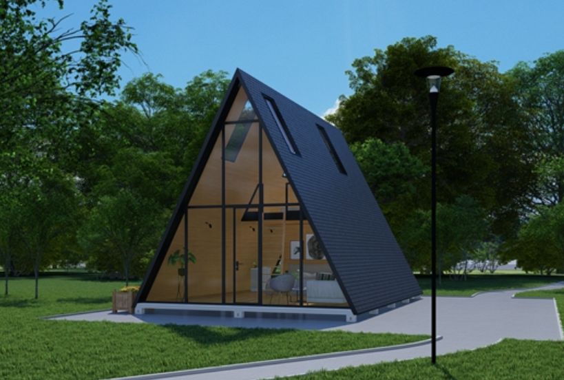 Thumbnail: High Quality Luxury Steel Triangle Villa