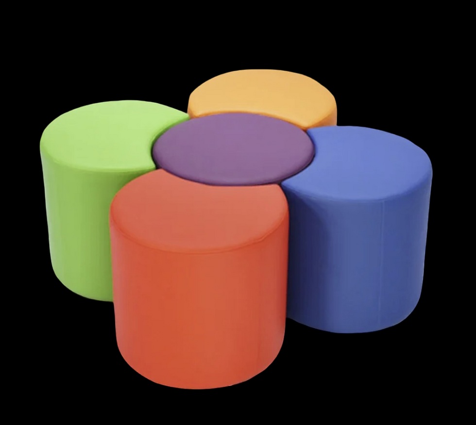 Thumbnail: 5pce Soft Chair Set