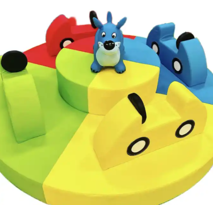 Thumbnail: Toddlers Electric Soft Merry Go Round