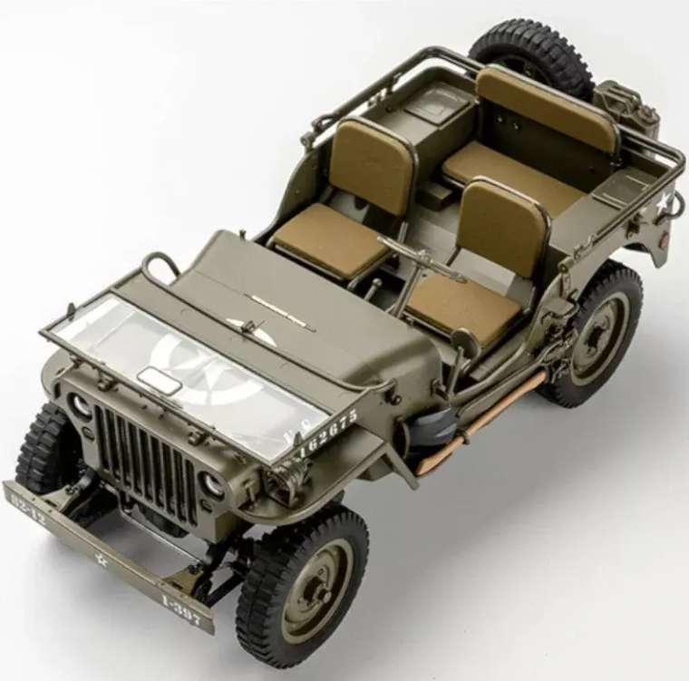 Thumbnail: RC Off-Road 1941 Willys Army Jeep
