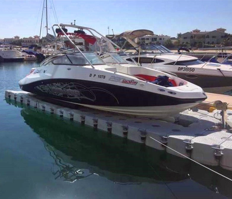 Thumbnail: Half-Cube & Slider Drive-On Dock For Medium Size Vessels