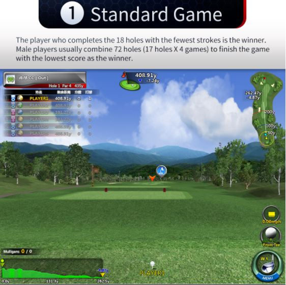 Thumbnail: Top Grade High Precision Indoor 3D Golf Simulator