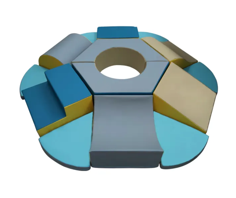 Thumbnail: 14 Pce Adjustable Indoor Soft Play Set
