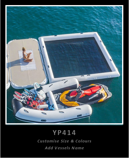 Thumbnail: Inflatable Custom Boat Pools & Net