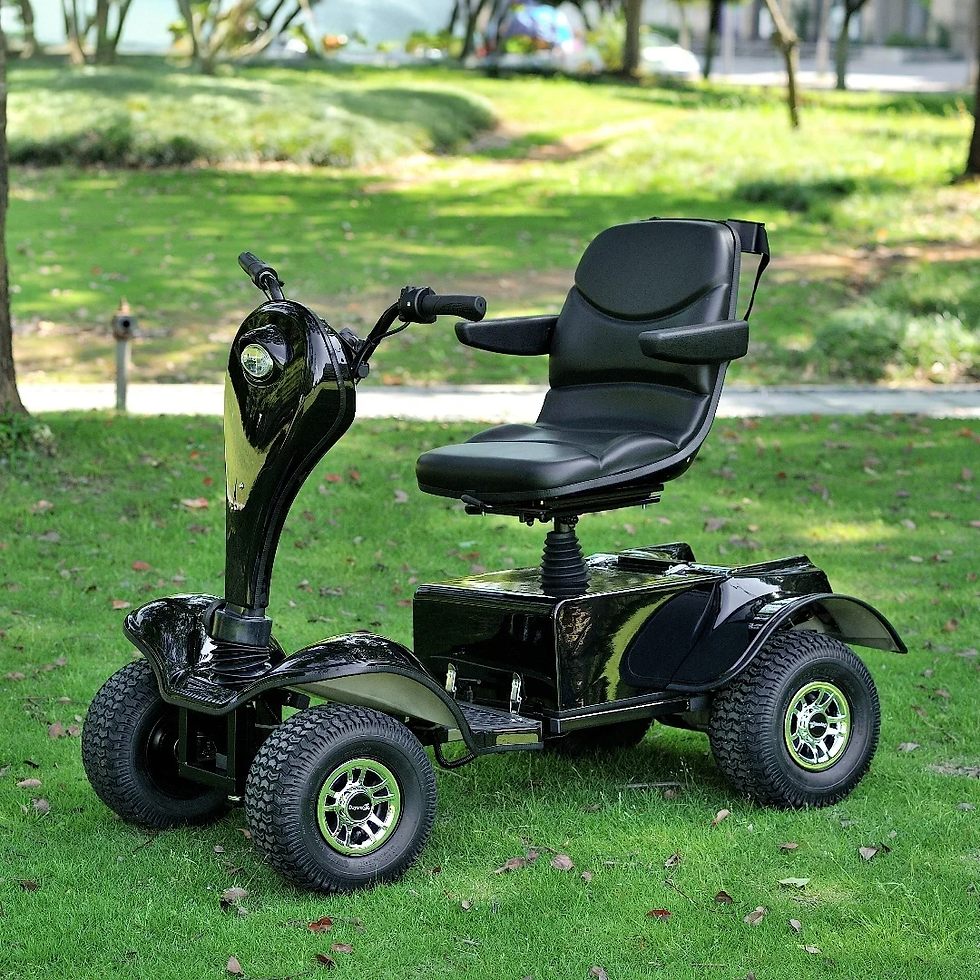 Thumbnail: Luxury 1200W Single Person Golf Cart