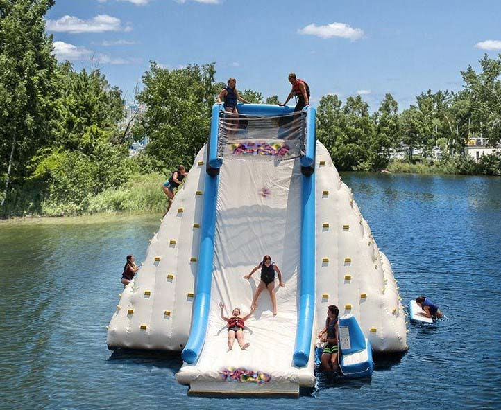 Thumbnail: New 6x4m High Grade Floating Rock Iceberg & Slide