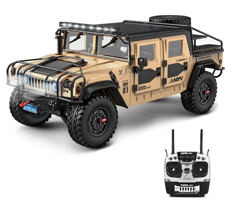Thumbnail: RC 4x4 Metal All Terrain Hummer