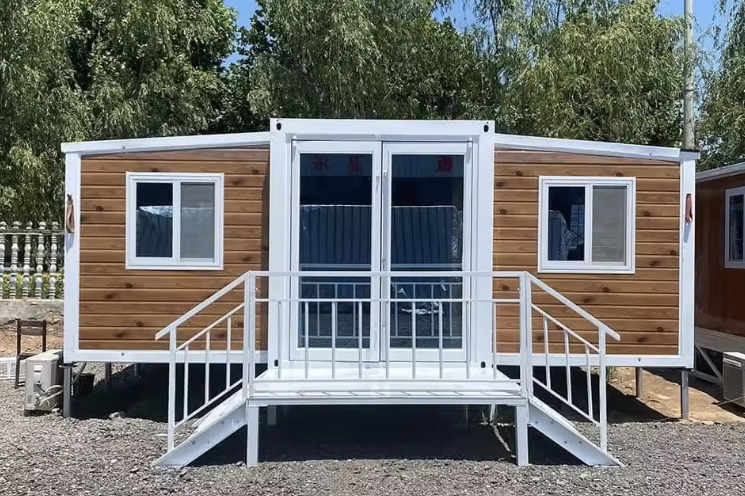 Thumbnail: 20ft Expandable Homes - Panel Cladding