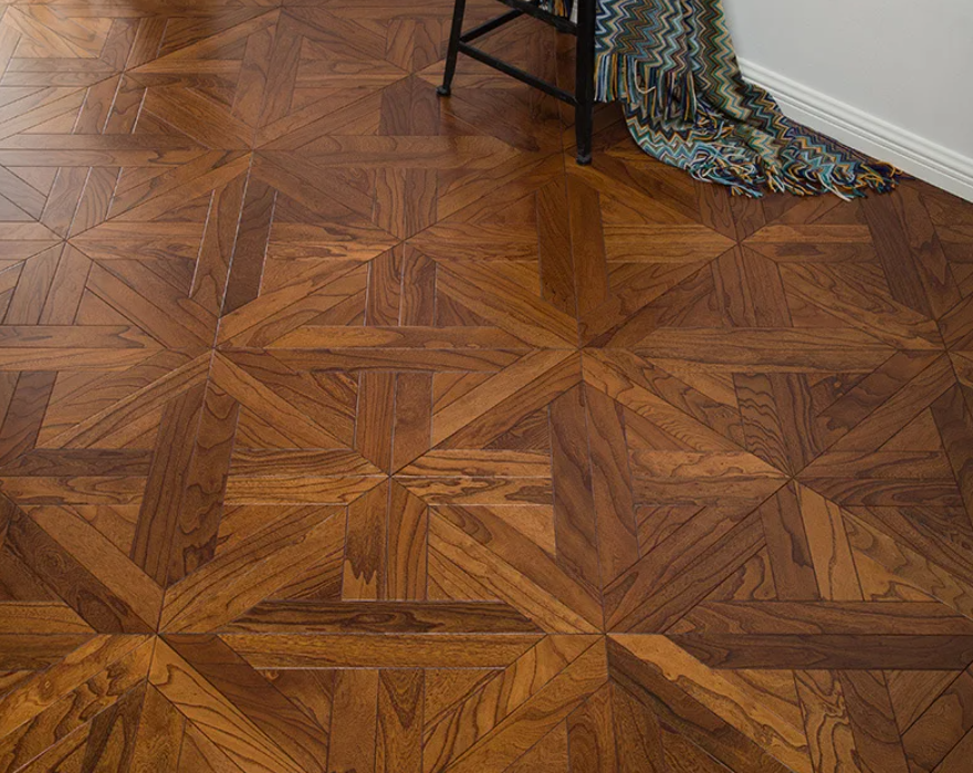 Thumbnail: Parquet Hardwood Flooring – Teak
