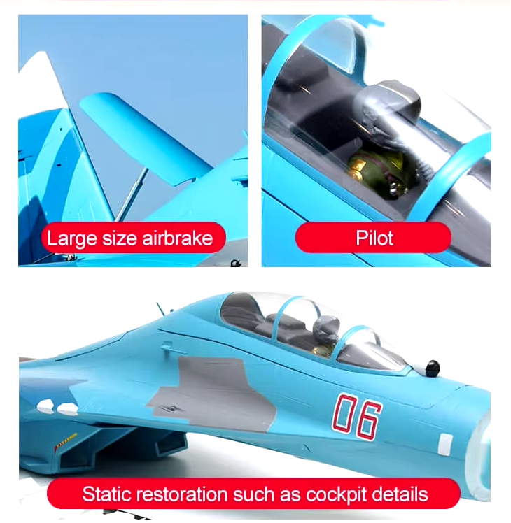Thumbnail: RC Twin Engine SU-27 Fighter Jet