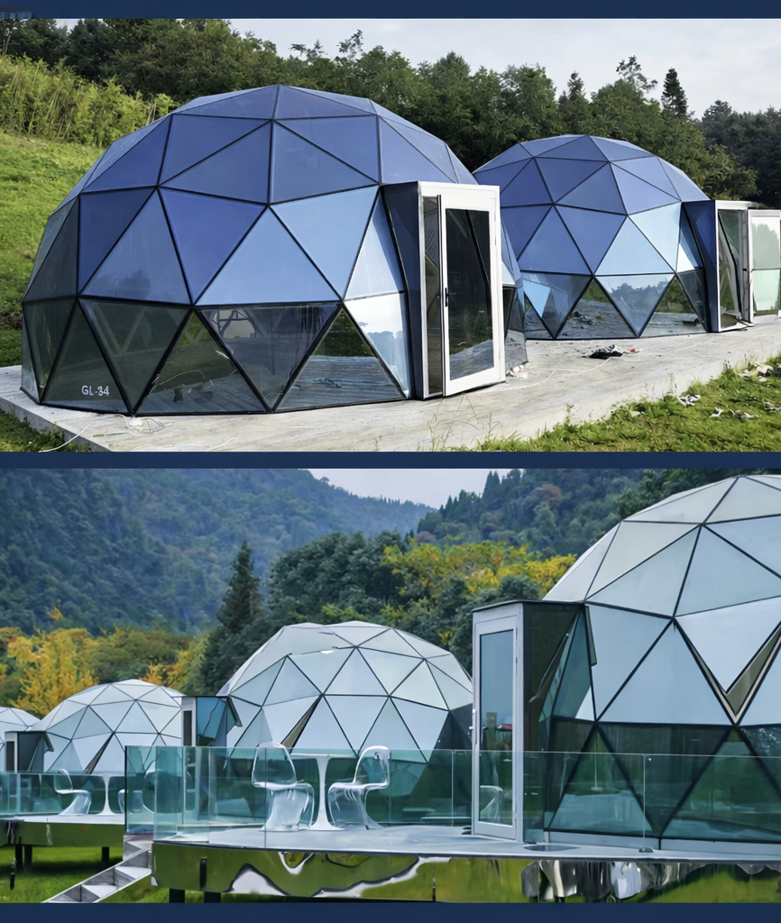 Thumbnail: Triangle Glass Geodesic Domes