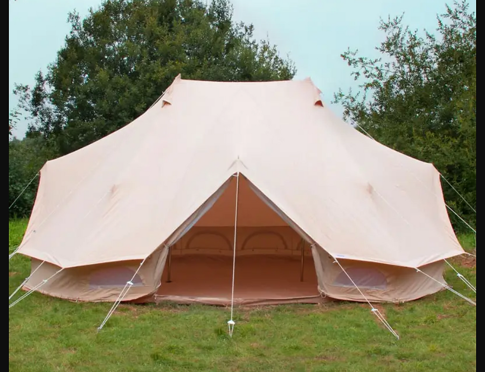 Thumbnail: Large 6 Window 6m Emperor Bell Tent