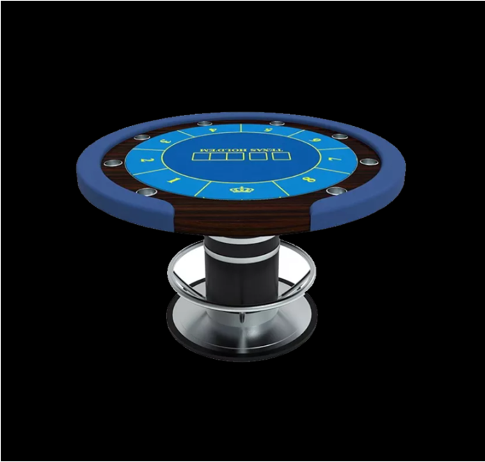 High Quality Custom Poker Tables With SS Legs & Pedal