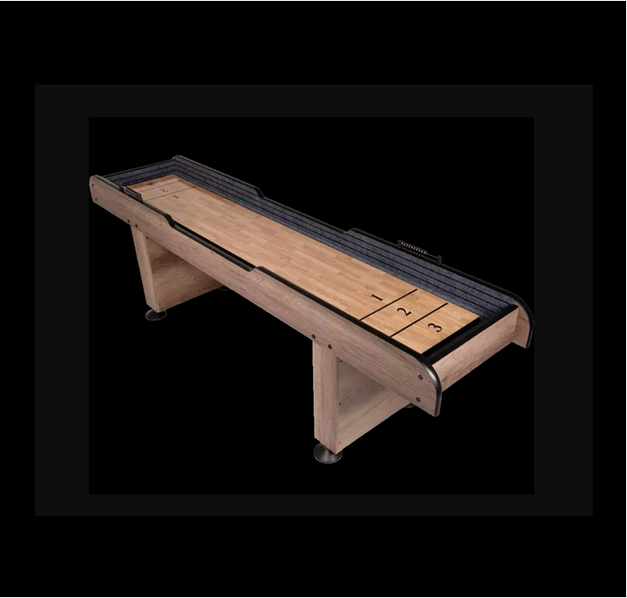 New 2023 Indoor 9ft Shuffleboard & Accessories