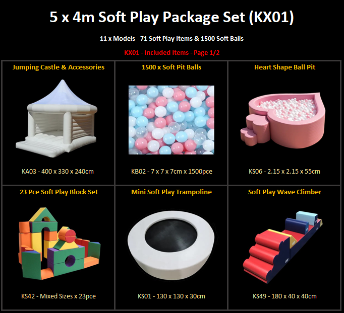 Thumbnail: 6 x 5m Soft Play Package