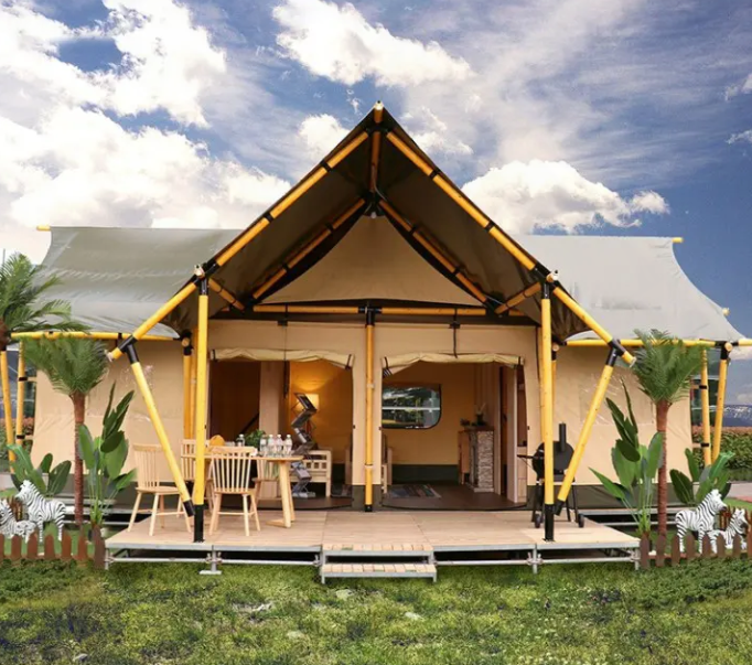 Thumbnail: Large 4 Seasons Safari Glamping Tent